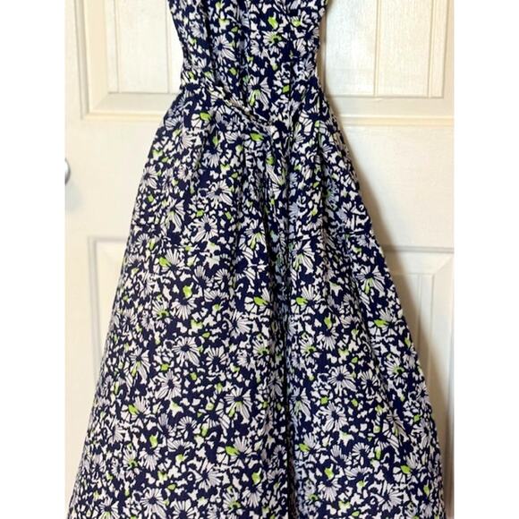 Tanya Taylor Dorothy Confetti Floral Silk Lined Midi Wrap Dress 8 - Picture 8 of 9